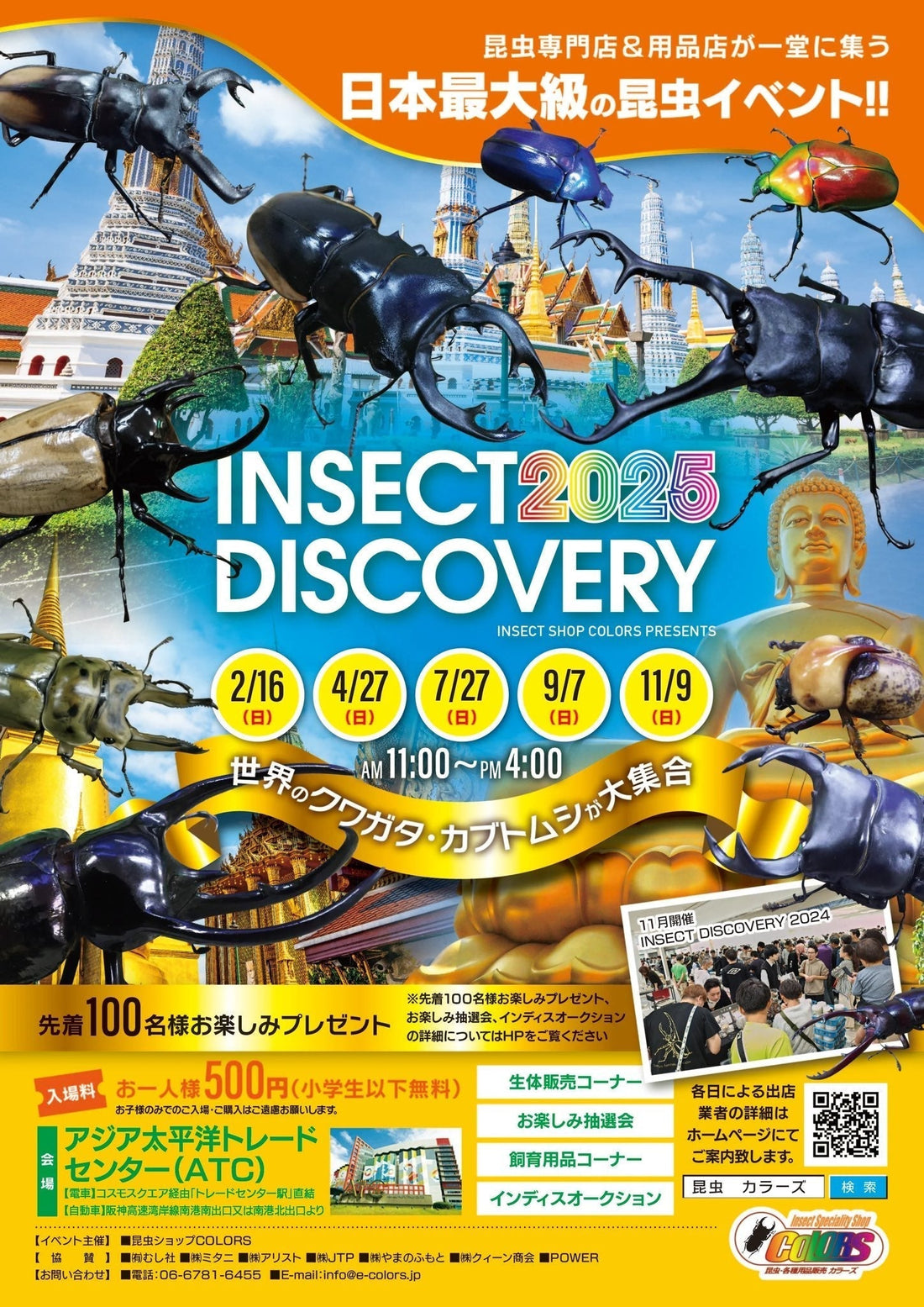 インセクトディスカバリー2025　11月出品リスト