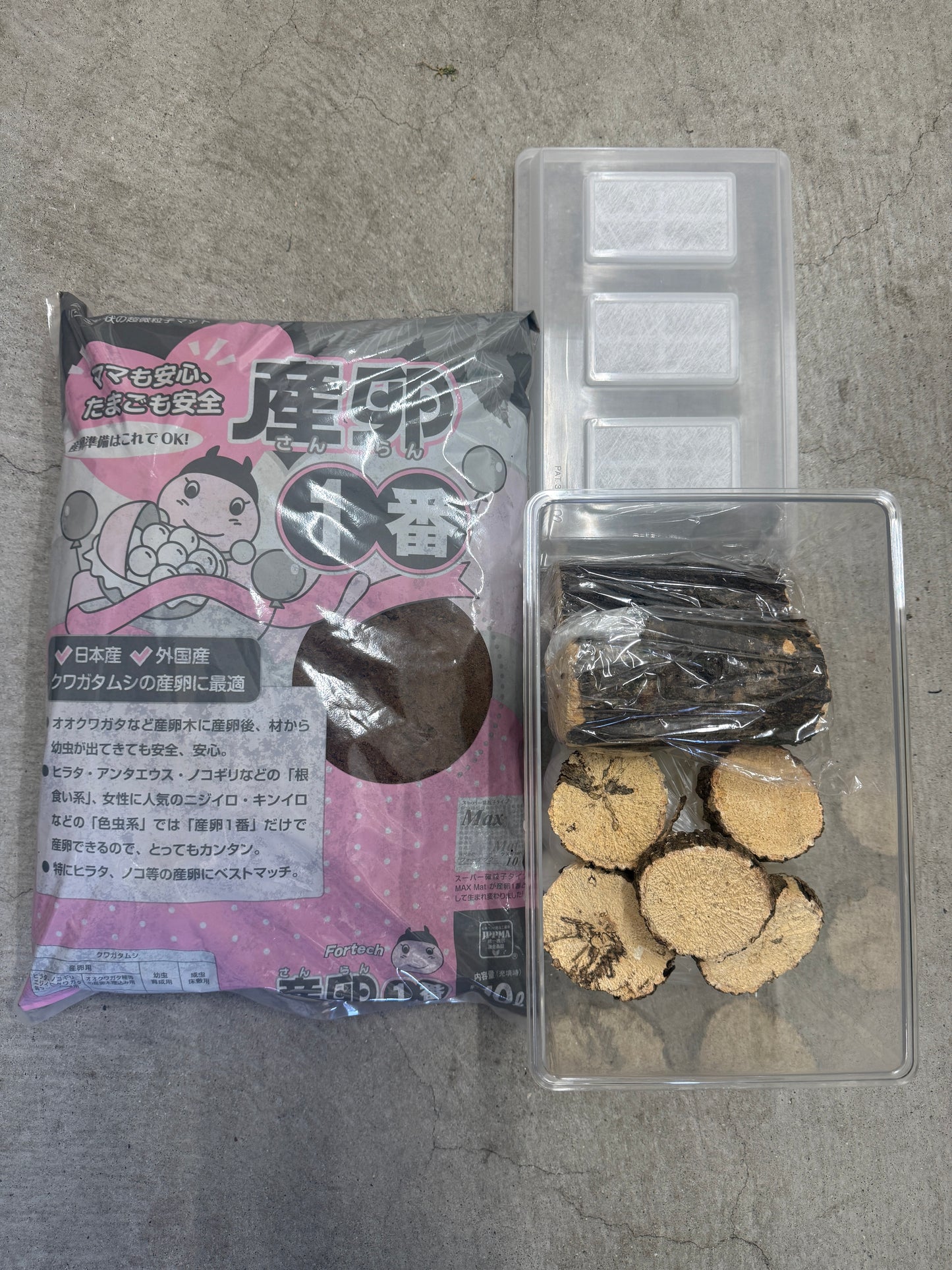 クワガタ産卵用品一式セット(大サイズ)